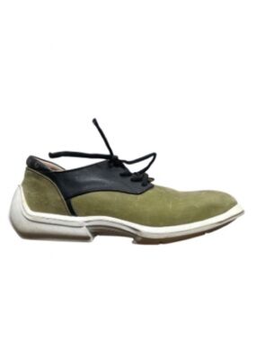 John Fluevog Future Angels Green Baldwin Derby Shoes | M7